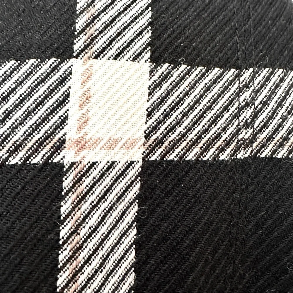 White House Black Market Plaid Moto Coat – Size XS - Picture 10 of 16